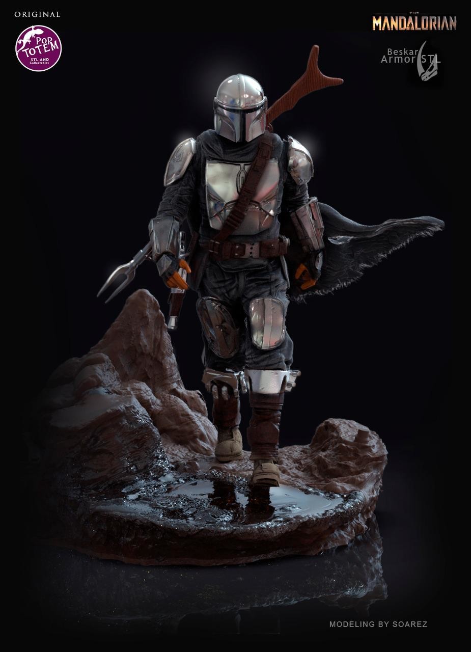 Mandalorian DIORAMA Mandalorian DIORAMA