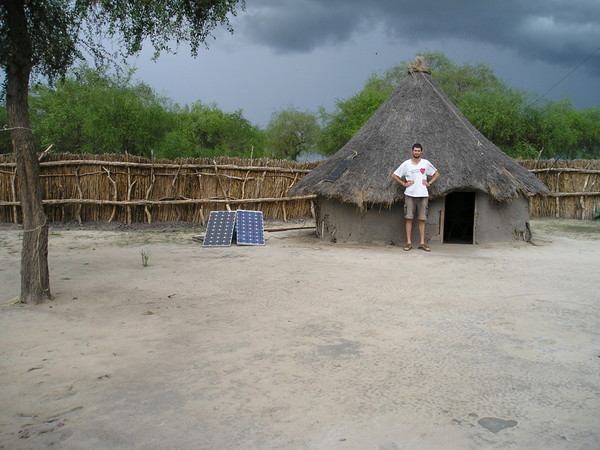 Steve at field office in South Sudan