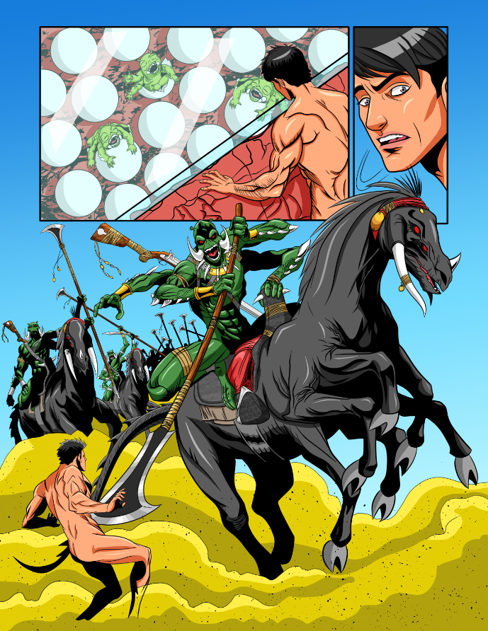 John has a run in of something new John has a run in of something new