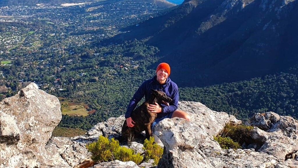 Gareth and Kali near Cape Town Gareth and Kali near Cape Town