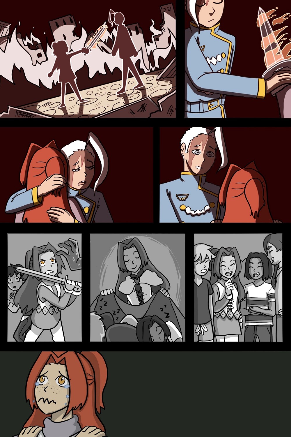 The Darius of Maria's mind tries to convince her to do the right thing. The Darius of Maria's mind tries to convince her to do the right thing.