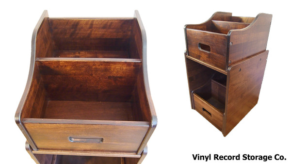 Vinyl Record Storage and Display Furniture from the Vinyl Record Storage Company
