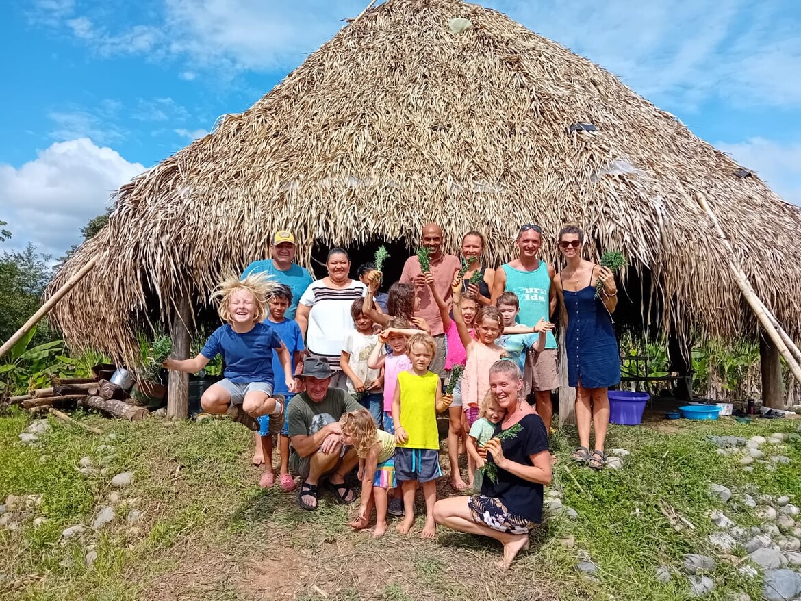 Maloca and Boruca Wisdom School Graduates Maloca and Boruca Wisdom School Graduates