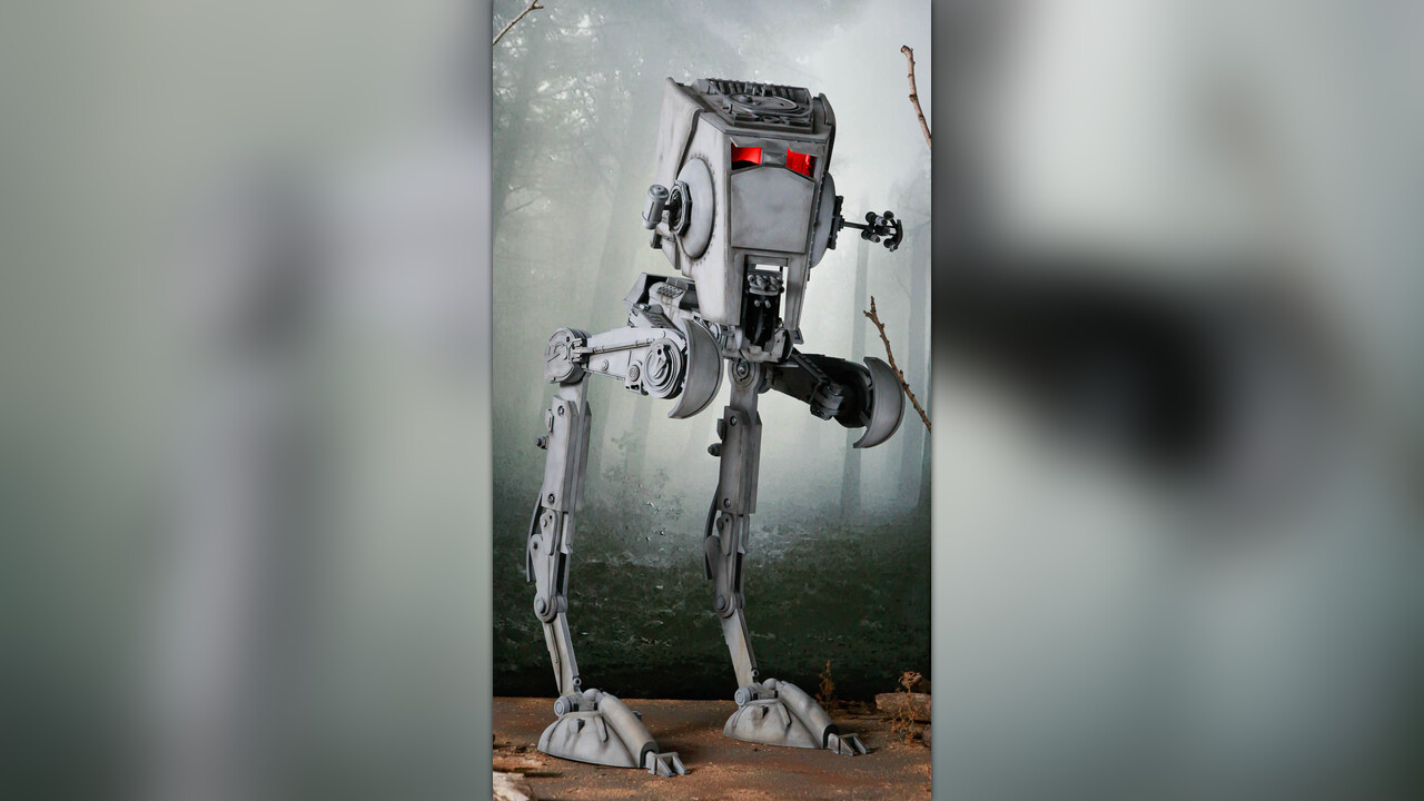 Fully articulated Black Series ATST by Javier Ribeiro