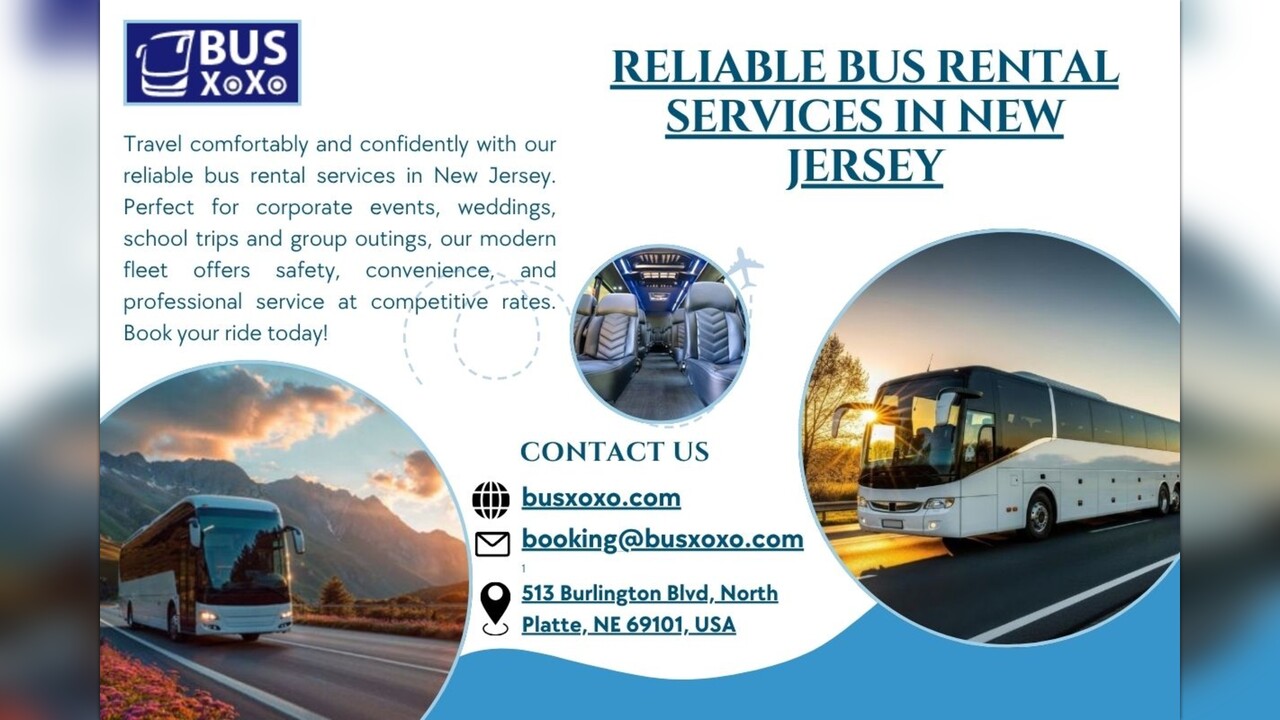 Reliable Bus Rental in New Jersey 
