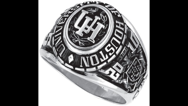 Uh on sale class ring