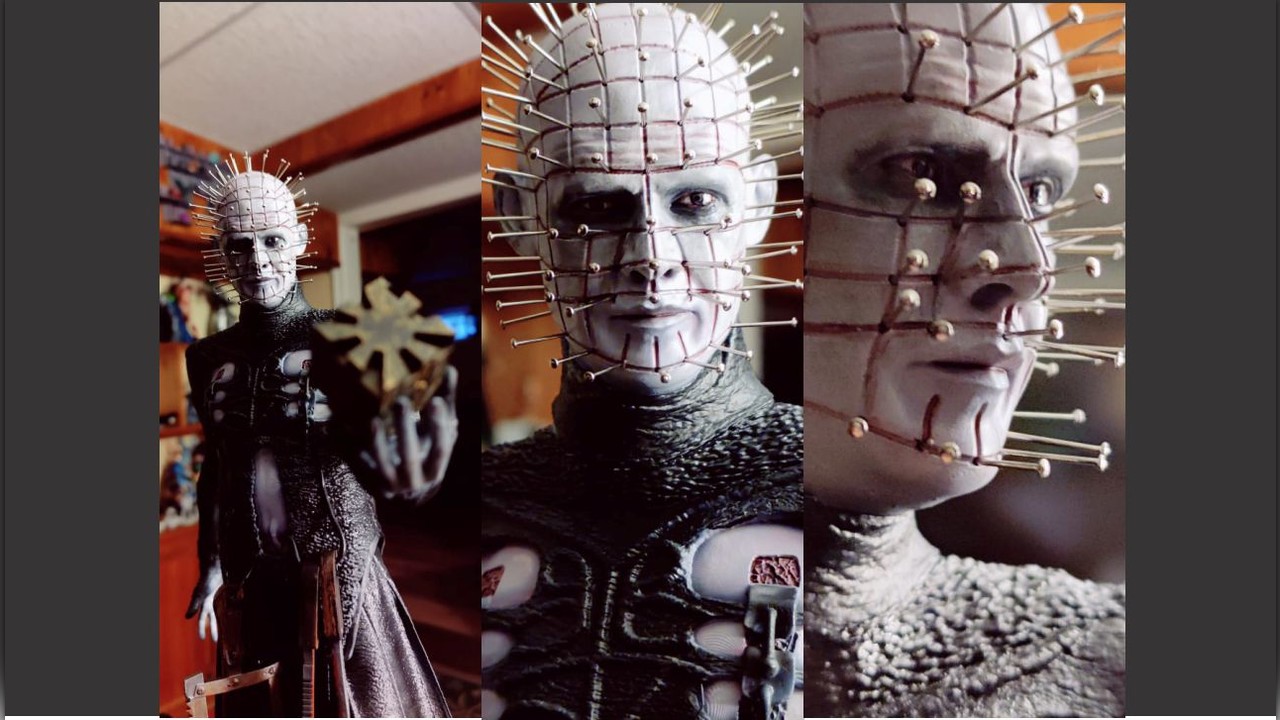 3d print Pinhead from Hellraisers by John Giardino