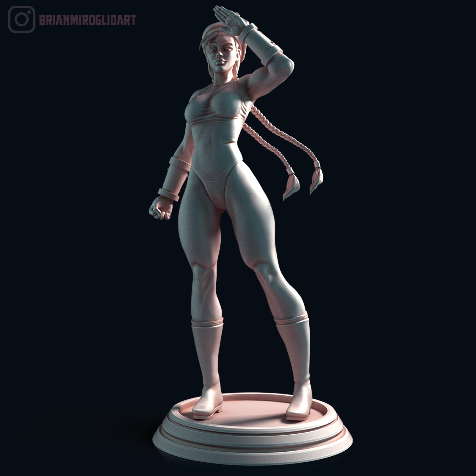 cammy street fighter 6 3D model 3D printable