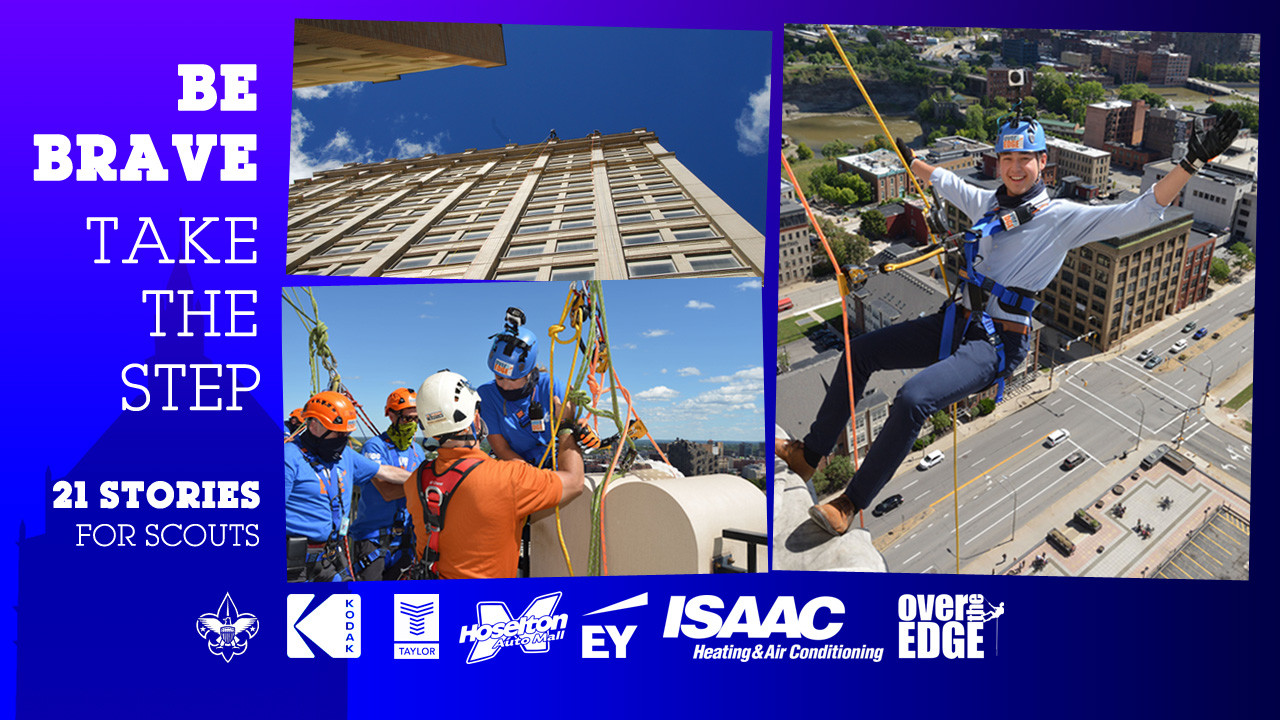 Jayson Clickner Team Accurate Acoustical is going over the edge for Scouting! by Team ...