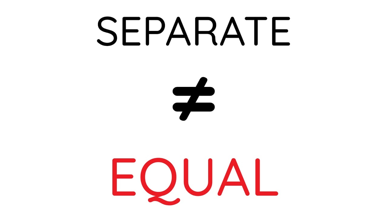 Hildingur Mahanti contributed $1,000 to #SeparateIsNotEqual