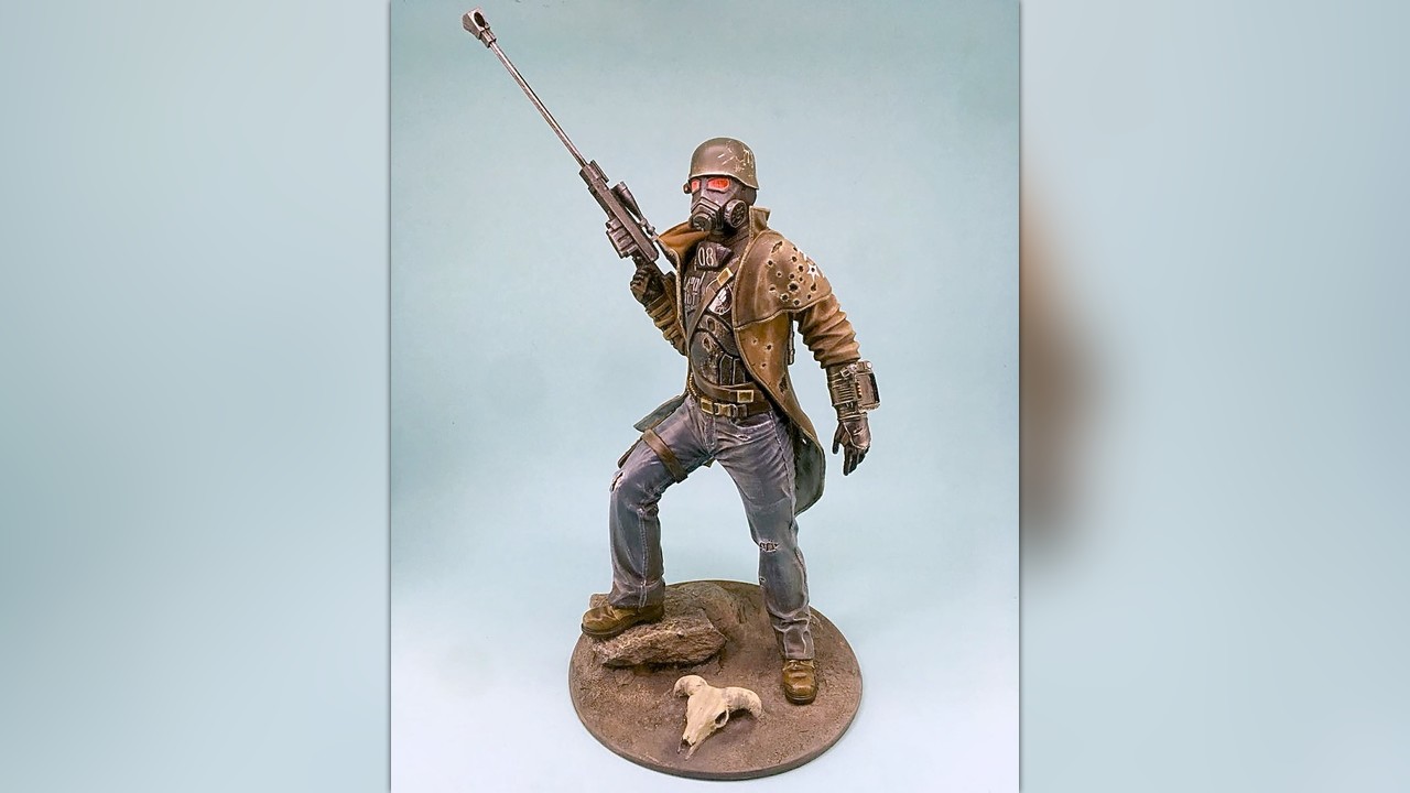 Support Fallout New Vegas Ncr Sniper 1 6 Resin Figure Creation By Northstarmodels Sia