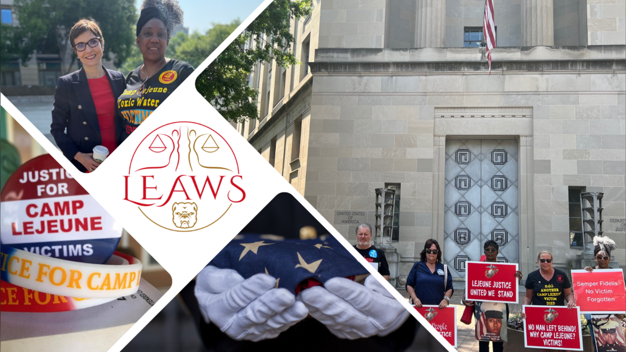 Lejeune Empowered Advocacy for Widows (LEAWs) Launch Pls Back Our