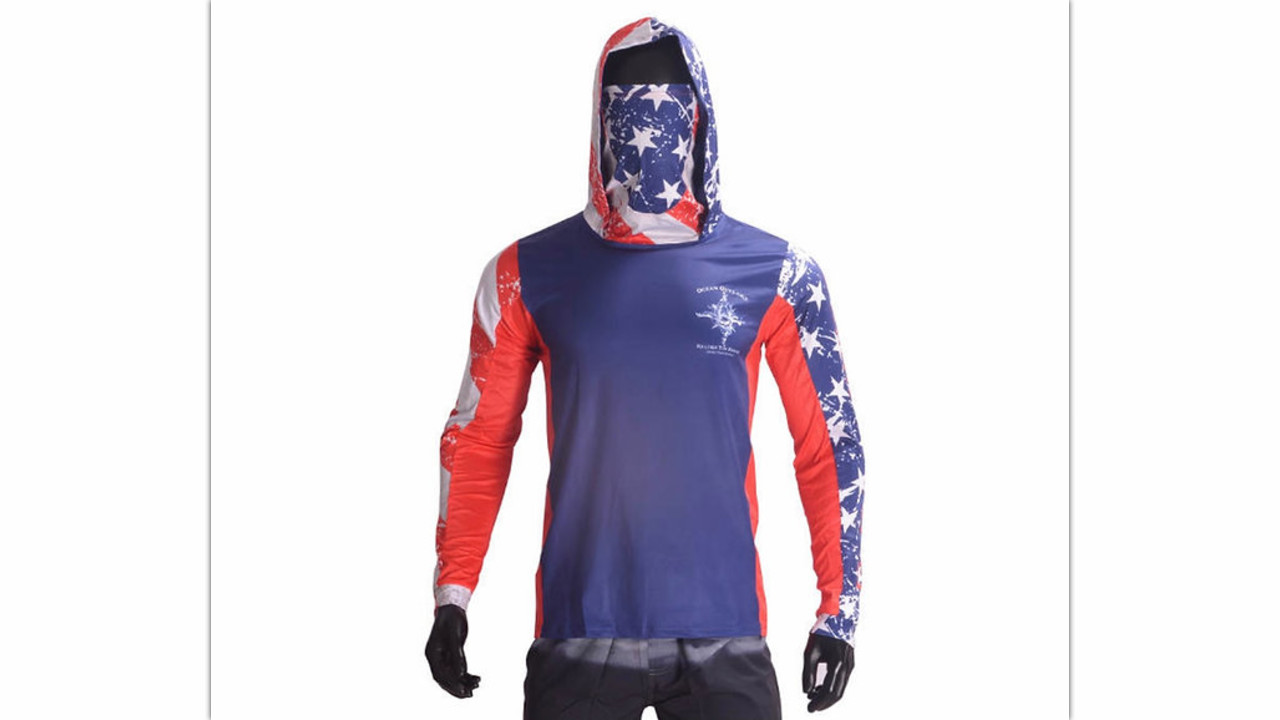 Hand Drawn Sports Fishing Gear Apparel by Ocean Outlaws Apparel Inc