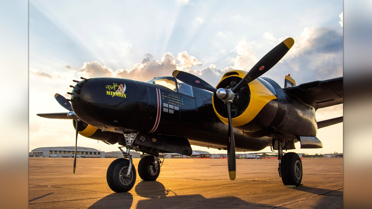 A-26 Night Mission N240P by Invader Squadron