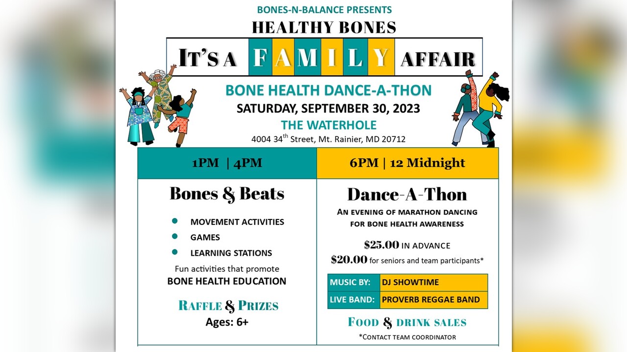 Bone Health Dance A Thon by BONES N BALANCE LLC