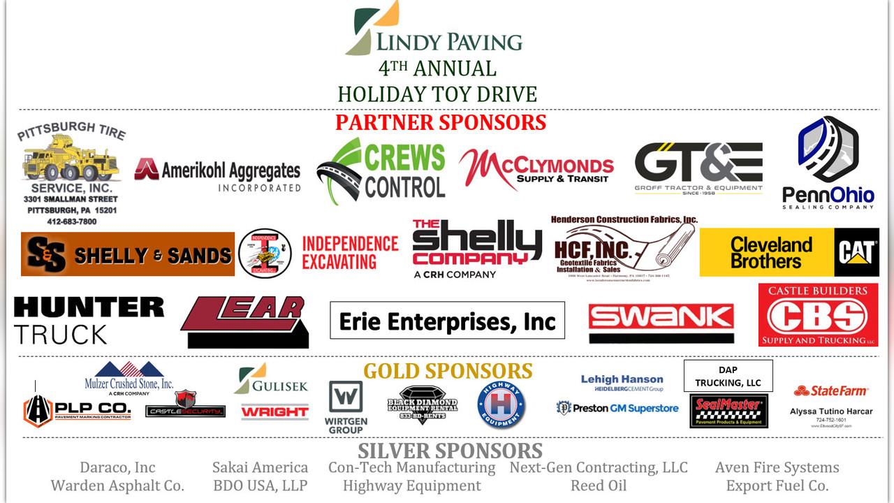 2019 Lindy Paving's 4th Annual Holiday Toy Drive by Lindy Paving