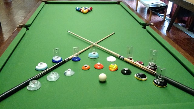 Devices for billiards to improve peoples lives. by Handicuebuddy