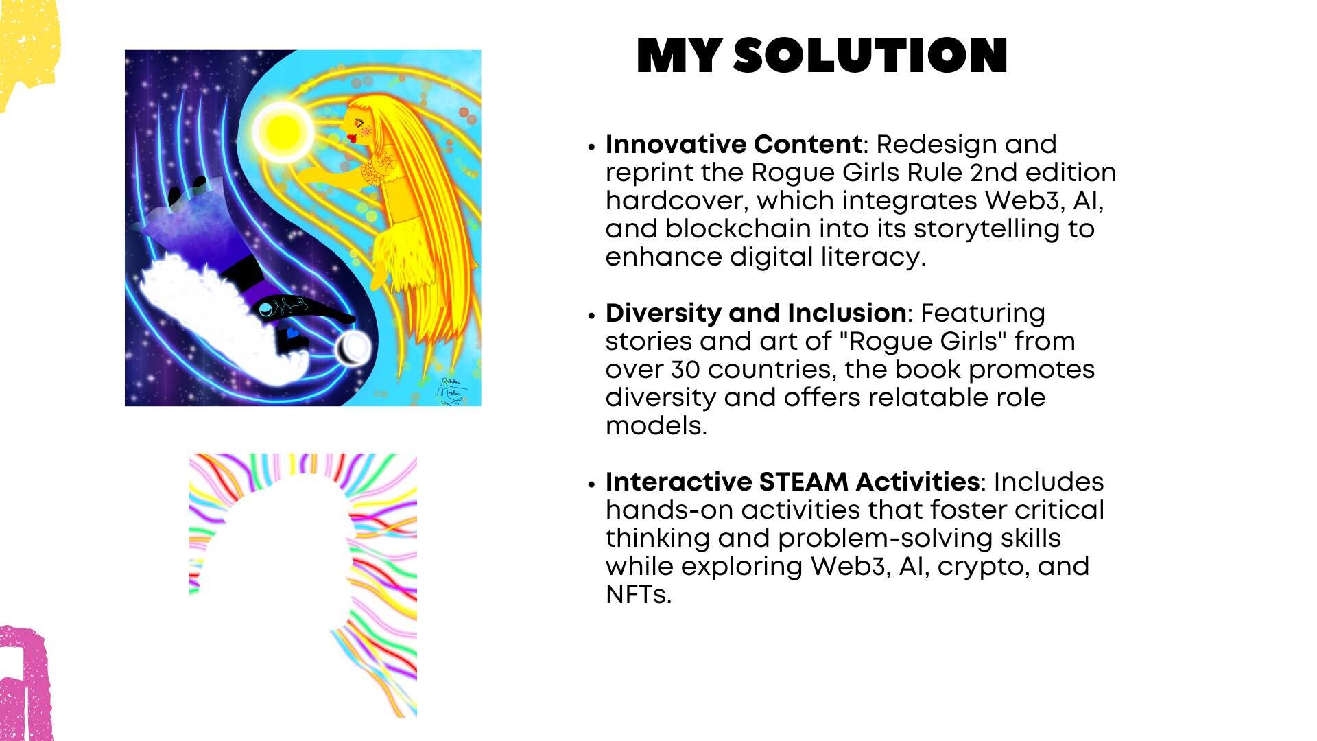 Rainbow Mosho and The Rogue Kingdom bring WEB3, AI, Crypto to Teens by  Thomais Moshopoulos