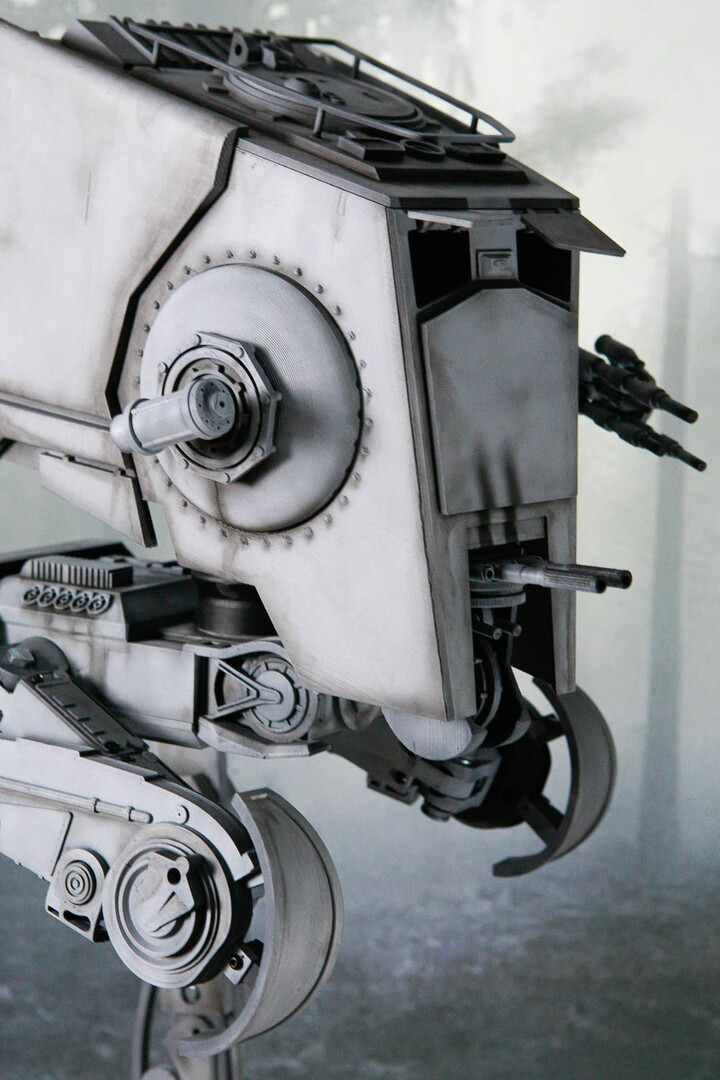 Fully articulated Black Series ATST by Javier Ribeiro