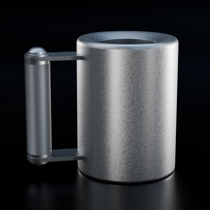 The 20 pound coffee mug! by Monty Tuha