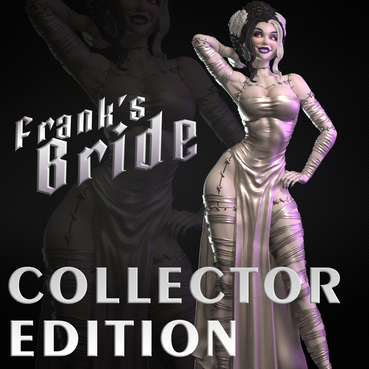FRANK'S BRIDE Collectible Statue 3D Printable STL by HELLPOP