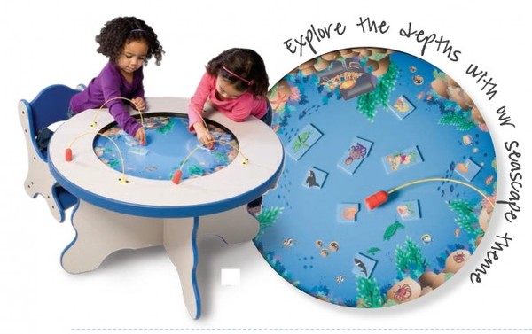 Play table to be purchased.