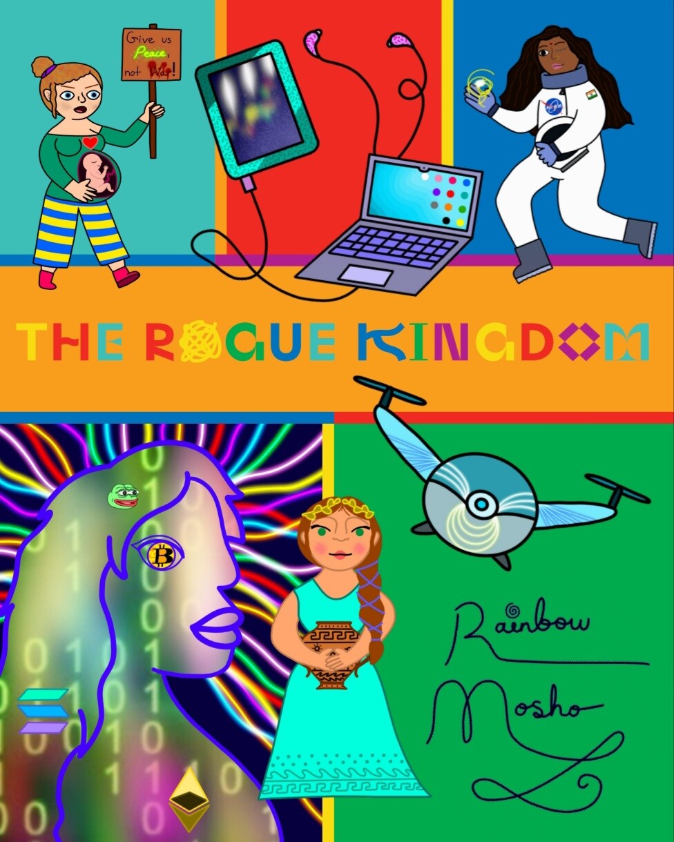 Rainbow Mosho and The Rogue Kingdom bring WEB3, AI, Crypto to Teens by  Thomais Moshopoulos