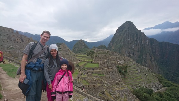 Liliana's family in Peru