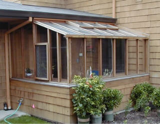 little energy efficient lean-to idea