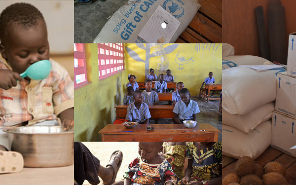 Food distribution leads to reduced malnutrition and healthier families