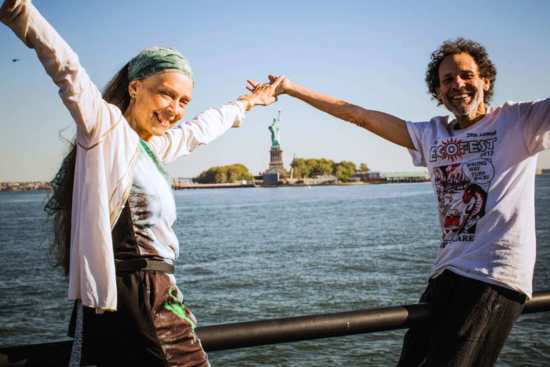 Marsha&Benny Liberty State Park