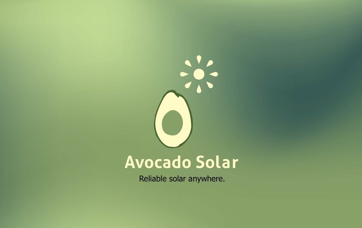 Avocado Solar Logo and Tagline