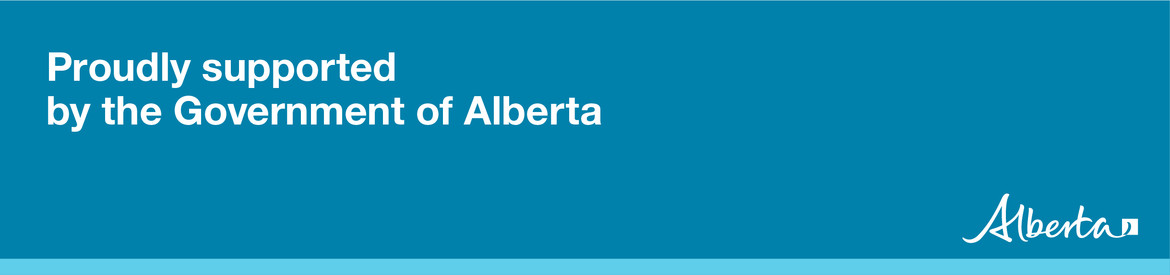 Proudly supported by the Government of Alberta graphic image