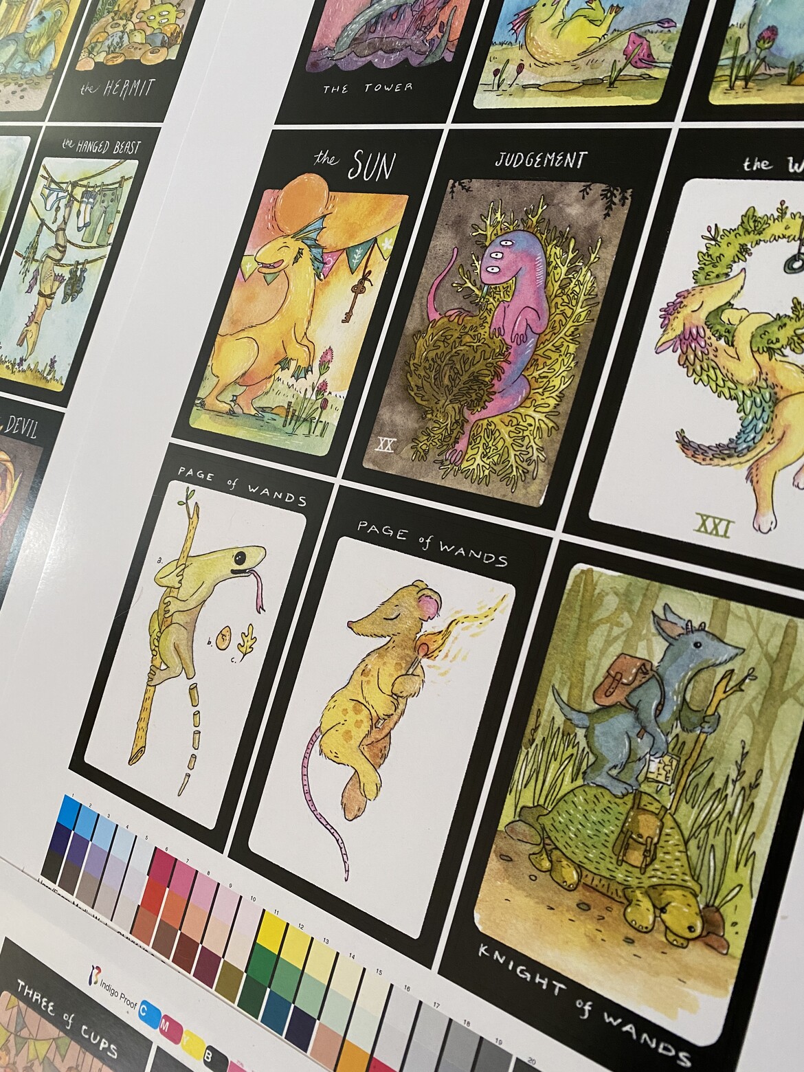 Cthulhu Dark Arts Tarot by Bragelonne Games - R'LYEH EDITION