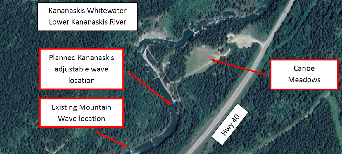 Location by Canoe Meadows