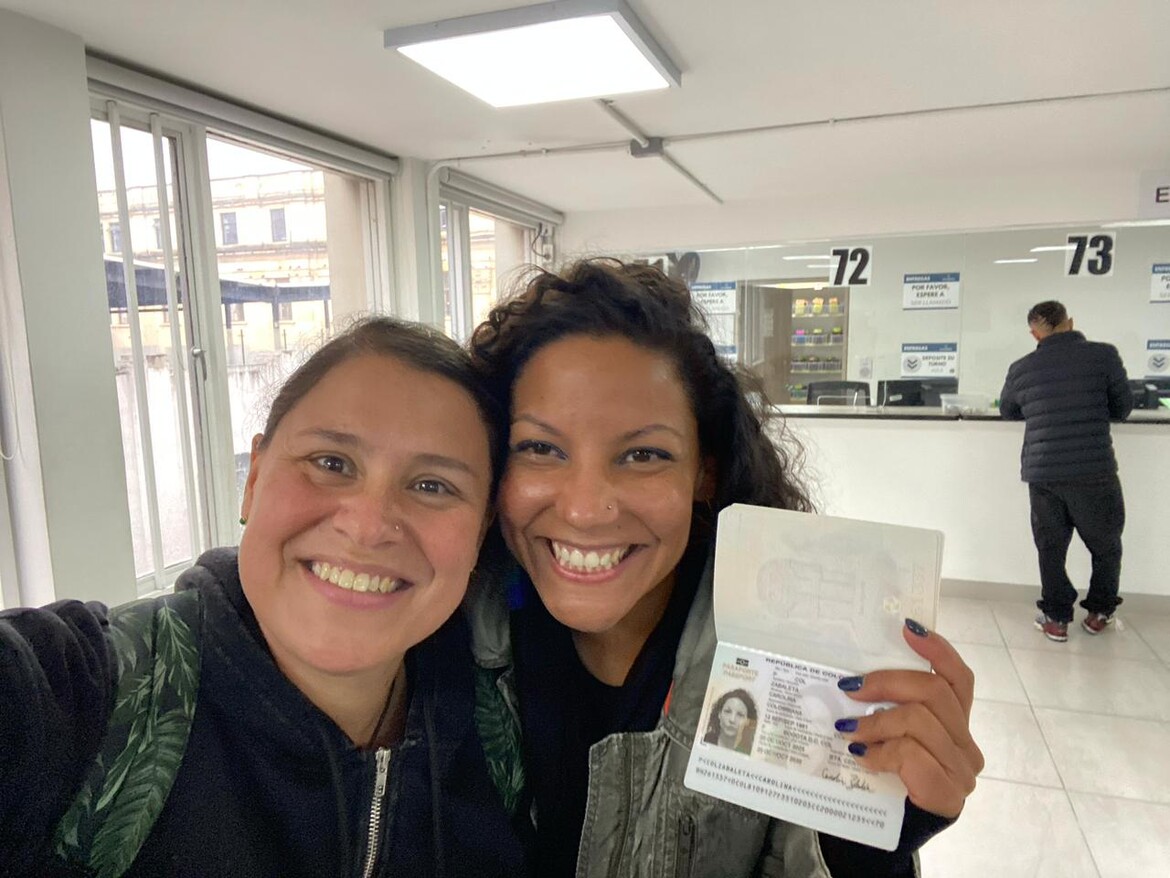 Reclaiming citizenship! passpor pick up day!