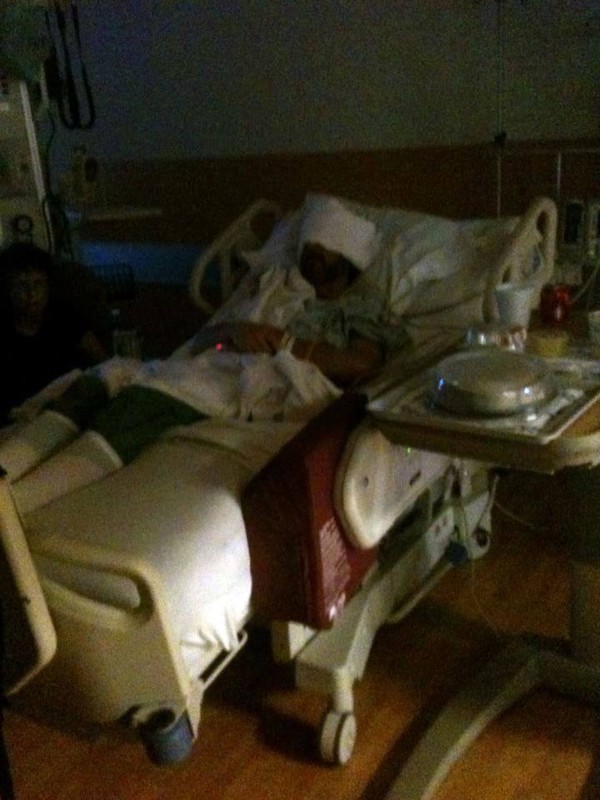 Head injury March 21, 2012.