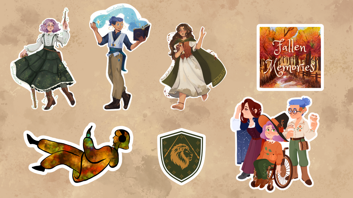 Fallen Memories Stickers