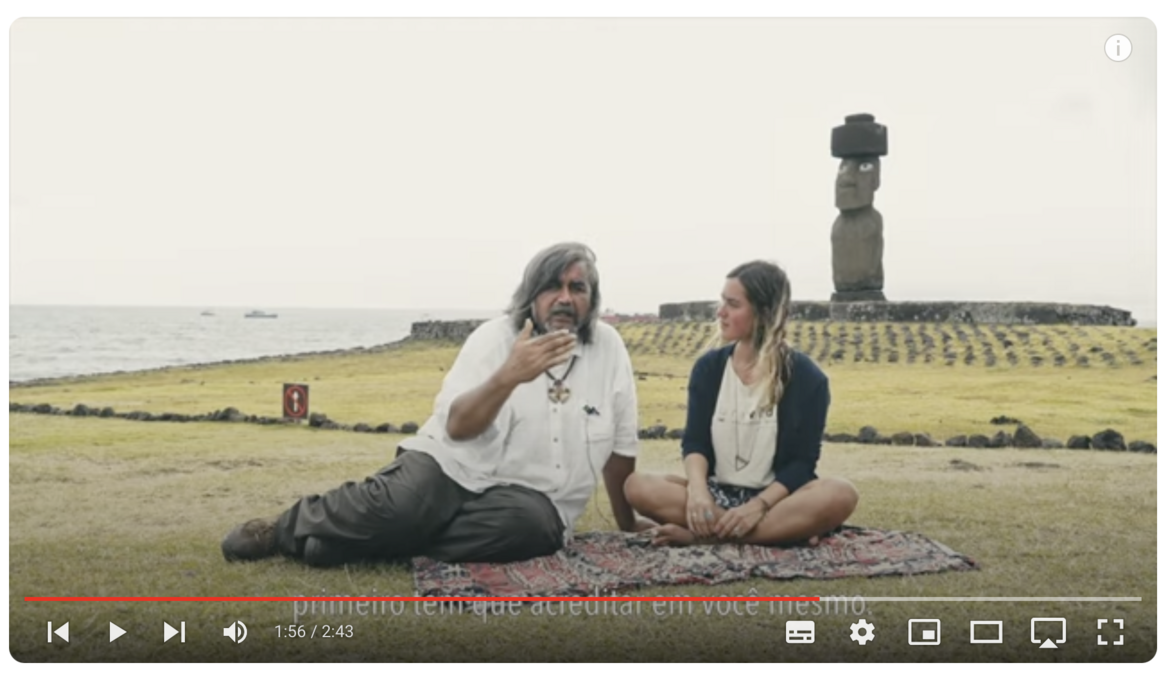 Interview with Pao (local leader and shaman from Easter Island - Chile)
