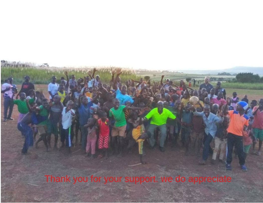 Sponsor a child, children thanking you for your support-rich alt text