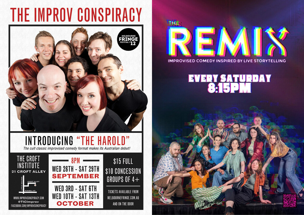 2012 and 2026 Production Posters