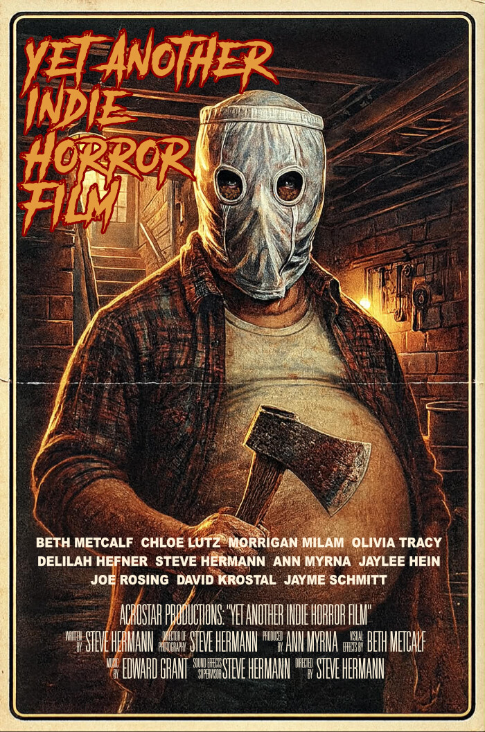 Movie Poster Yet Another Indie Horror Film