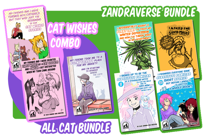 Cat Wishes Stories - Light Novel Print Edition by Alex Zandra Van Chestein