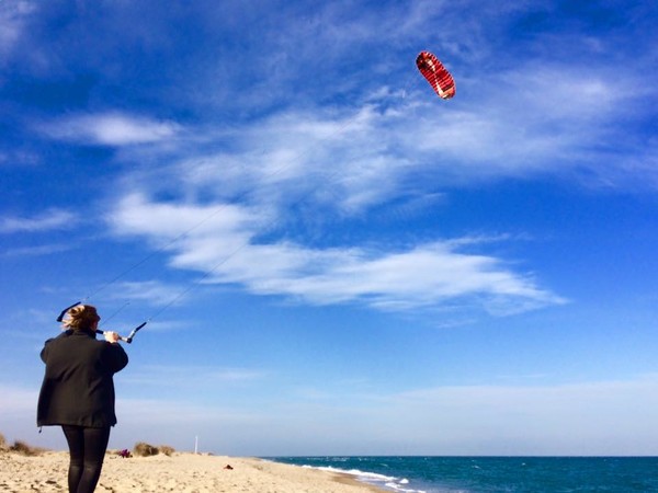 Cour de Kitesurf. Cour de Kitesurf.