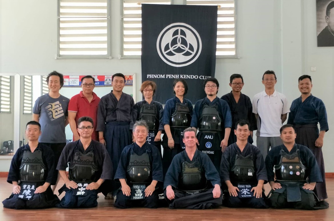 Support Cambodian National Team For Asean Kendo Tournament By Phnom Penh Kendo Club