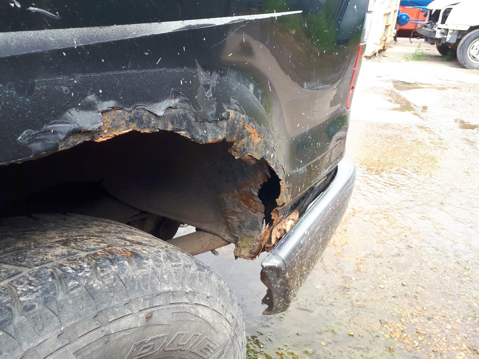 Some of the rust that needs fixing 1