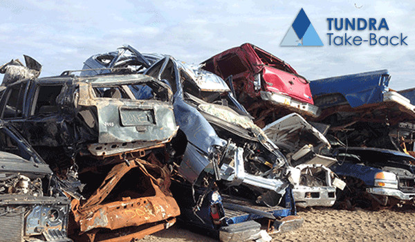 End of life vehicles pile up in the arctic. Help us bring them back to be properly recycled.