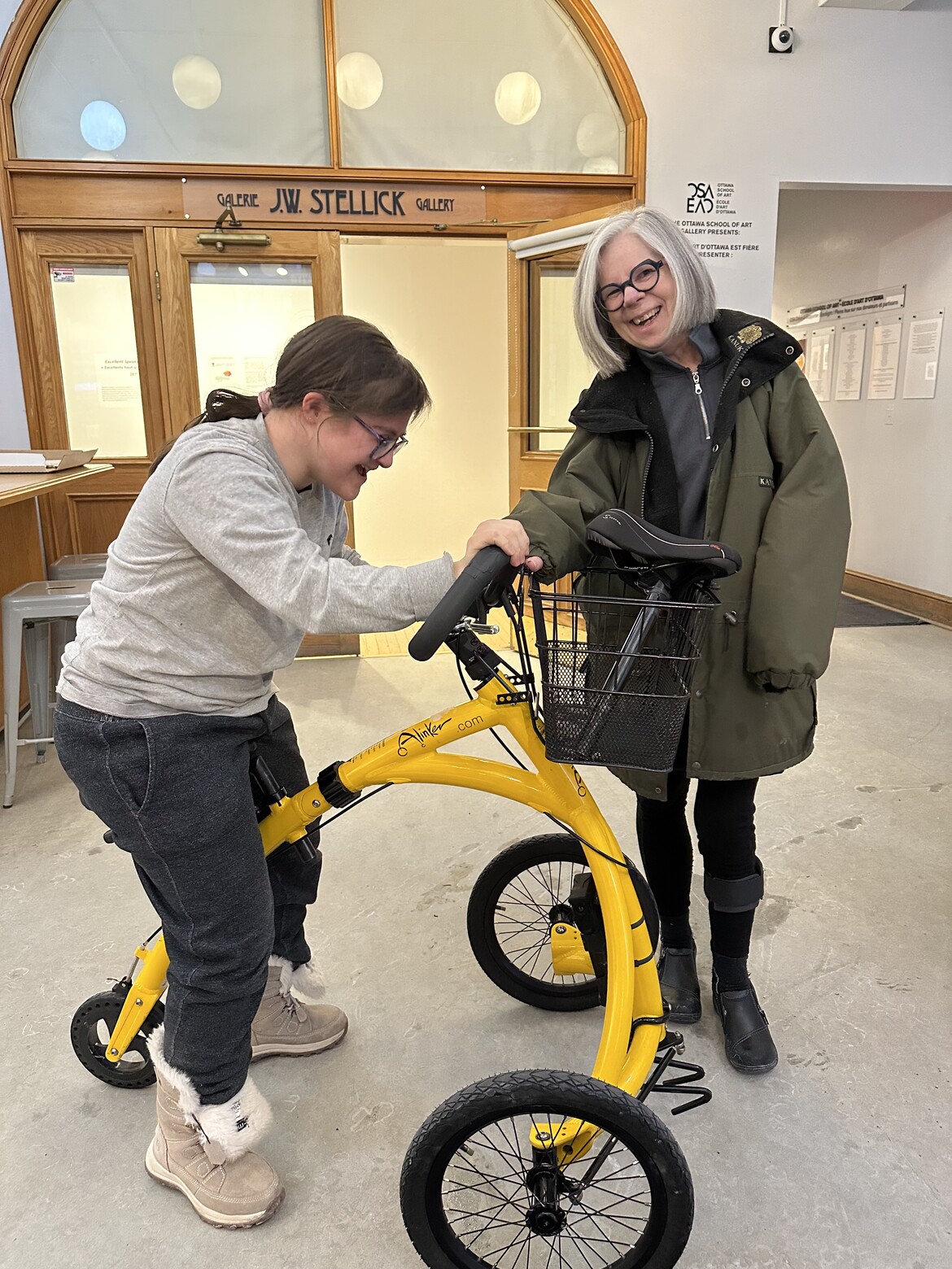 The joy of mobility!