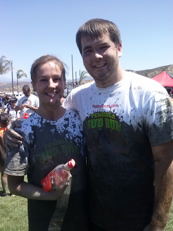 This if from the Mud Run Ryan and I did about 3 years ago while we were in Bible College. It was fun, but not nearly as challenging or intense as we expect the Tough Mudder to be! Fun fact: halfway through this race Ryan accused me of trying to kill him..