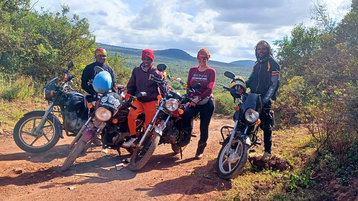 Celebrating Germana’s and Mariam’s motorbike licences with a 2-day ride around Mt. Kilimanjaro.